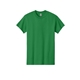 aerial view a turf green gildan(r) adult heavy cotton(tm) t - shirt, image 1 of 5