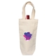 aerial view a natural rhone valley cotton wine bag, image 1 of 2