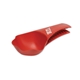 a solid red evans pet food scoopn clip(tm)