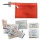 aerial view a red evans first aid kit, image 1 of 2