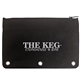 aerial view a black non woven pencil case, image 1 of 2