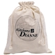 aerial view a natural shoe bag natural, image 1 of 2
