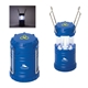 aerial view a royal blue lumens lantern light, image 1 of 2