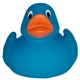 aerial view a light blue lil rubber duck, image 1 of 4