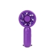 aerial view a purple breezemate type - c mini fan, image 1 of 6