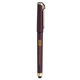 aerial view a burgundy with black ink good value(tm) cali gold stylus rabs pen, image 1 of 7