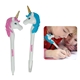 a group of unicorn - shaped pen