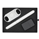 a black cubano cigar holder lighter and cutter gift set
