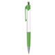 aerial view a bright green 2424 smoothy classic ballpoint pen, image 1 of 2