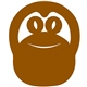 a brown 499 frog pop - up sun visor