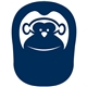 a navy 289 monkey popup visor