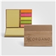 a group of bamboo sticky notepad