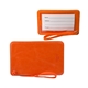 aerial view a orange leeman venezia luggage tag, image 1 of 2