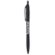 aerial view a solid black cougar multi color click ballpoint pen, custom pens, image 1 of 4
