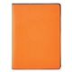 aerial view a orange donald rfid passport holder, image 1 of 2