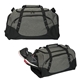 aerial view a heathered grey savannah core 18 sport bag, image 1 of 2
