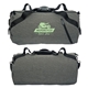 aerial view a heathered grey savannah slash 19 duffle, image 1 of 2