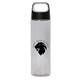 aerial view a black peak tide 700 ml. (23.5 fl. oz) tritan(tm) bottle, image 1 of 2
