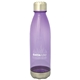 aerial view a purple transparent rockit clear 700 ml. (23.5 fl. oz) bottle, image 1 of 2