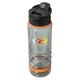 aerial view a orange-smoke tritan(tm) 750 ml. (25 fl. oz) water bottle sip top, image 1 of 2