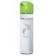 aerial view a lime green cap & clear bottle 500 ml. (17 fl. oz) single wall glass water bottle, image 1 of 3