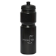 aerial view a black functionista 750 ml. (25 fl. oz) push - pull sports bottle, image 1 of 2