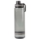 aerial view a black bayside tritan water bottle, image 1 of 2