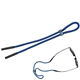 a blue adjustable sunglass strap