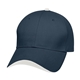 aerial view a navy cap with white top button and wave sandwich 100 brushed cotton twill wave cap, image 1 of 2