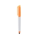 aerial view a orange with matching highlighter trilogy highlighter stylus pen, image 1 of 2