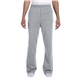 aerial view a oxford jerzees - unisex nublend(r) open - bottom sweatpants with pockets, image 1 of 3