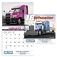 aerial view a group of hotline(r) products 18- wheeler wall appointment calendar - stapled, image 1 of 19