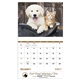 aerial view a group of baby farm animals - stapled calendar, image 4 of 44