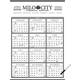 aerial view a group of black white span - a - year laminated w / marker calendar, image 1 of 5