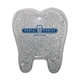 aerial view a clear tooth gel bead hot / cold pack, image 1 of 2