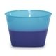 aerial view a blue to purple color changing 18 oz mood bowl, image 1 of 2