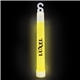 a yellow 6 glow in the dark stick