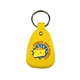 a yellow microhalt(tm) western saddle key tag, full color digital
