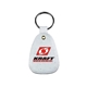 a granite microhalt(tm) western saddle key tag, full color digital