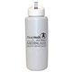 aerial view a group of 32 oz grip bottle with straw cap lid, image 6 of 10