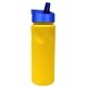 aerial view a group of 24 oz cycle bottle with straw cap lid, image 11 of 11