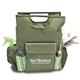 aerial view a green 10- pc garden tool tote, image 1 of 2