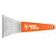 aerial view a clear blade & orange handle garyline(r) 11.5 inch polar ice scraper, image 2 of 2