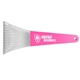 aerial view a clear blade & pink handle garyline(r) 11.5 inch polar ice scraper, image 2 of 2