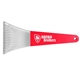 aerial view a clear blade & red handle garyline(r) 11.5 inch polar ice scraper, image 2 of 2