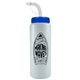 a frost bottle & royal blue lid 32 oz the sports quart water bottle with straw lid