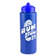 a royal blue bottle & royal blue lid 32 oz the sports quart - v
