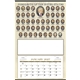 aerial view a group of triumph(r) calendars presidents hanger 12- month calendar, image 2 of 2