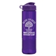 a violet lid & translucent violet bottle garyline(r) wave tritan(r) bottle with flip lid - 24 oz