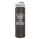a white lid & smoke bottle garyline(r) wave tritan(r) bottle with flip lid - 24 oz